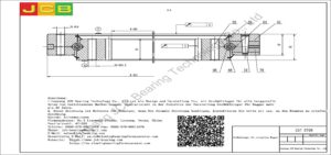 Großwälzlager für caterpillar Baggerr CAT E70B