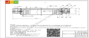 Großwälzlager für caterpillar Baggerr CAT311(30 Löcher)