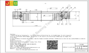 Großwälzlager für caterpillar Baggerr CAT320D