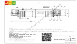 Großwälzlager für hitachi Bagger EX100-3