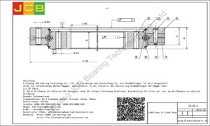 Großwälzlager für hitachi Bagger EX150-5