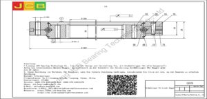 Großwälzlager für hitachi Bagger EX870