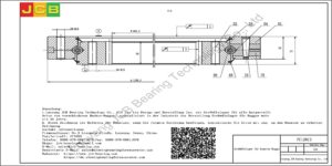 Großwälzlager für komatsu Bagger PC128US