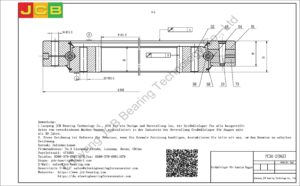 Großwälzlager für komatsu Bagger PC30-2(96Z)