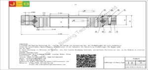 Großwälzlager für komatsu Bagger PC300-6