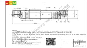 Großwälzlager für komatsu Bagger PC340LC-6