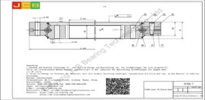Großwälzlager für komatsu Bagger PC460-7