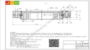 Großwälzlager für liebheer Bagger R916