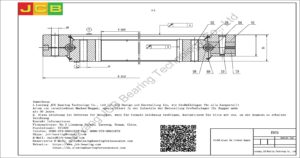 Großwälzlager für liebheer Bagger R926