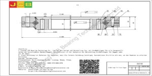 Großwälzlager für hitachi Bagger ZAX750