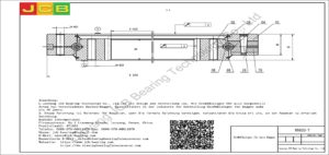 Großwälzlager für kato Bagger HD800-7