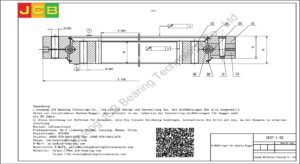 Großwälzlager für kobelco Bagger SK07-1-N2