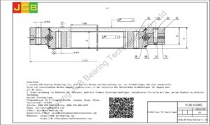 Großwälzlager für komatsu Bagger PC100-6(4D95)