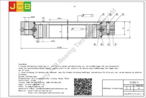 Großwälzlager für komatsu Bagger PC120LC-6