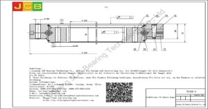 Großwälzlager für komatsu Bagger PC400-5