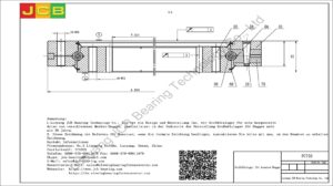 Großwälzlager für komatsu Bagger PC750