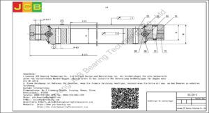 Großwälzlager für sumitomo Bagger SH120-2
