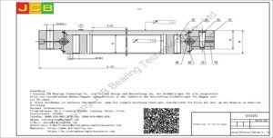 Großwälzlager für sumitomo Bagger SH120A1