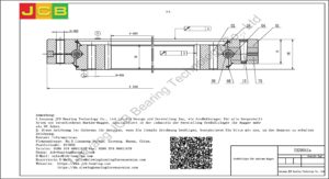 Großwälzlager für sumitomo Bagger SH200A1a