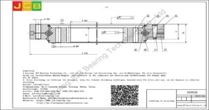 Großwälzlager für sumitomo BaggerSH200A2b